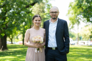 fotograf timisoara mireasa si mire la cununia civila
